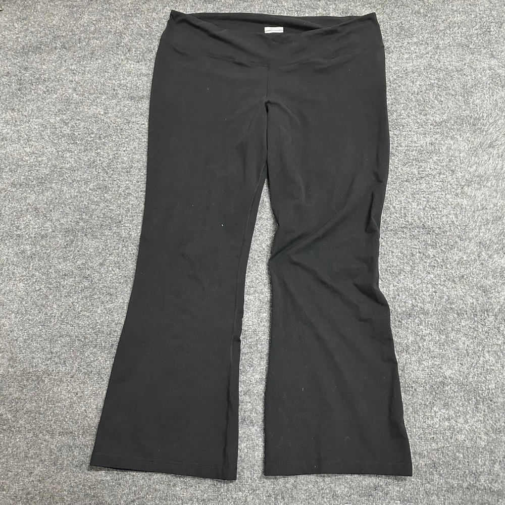 Columbia Pants Womens Size 2X Black Stretch Bootcut Athletic Yoga Hiking Legging